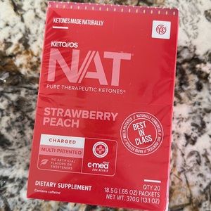 Strawberry Peach Keytones NIB Charged